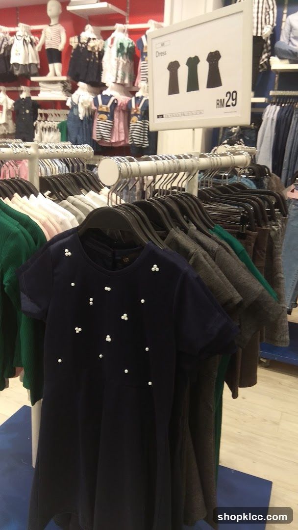 Children's Dresses Display