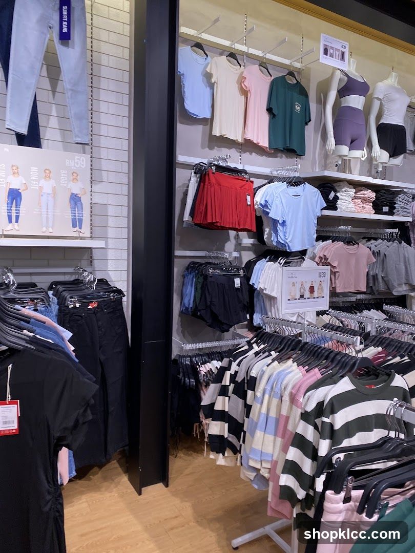 Clothing store display