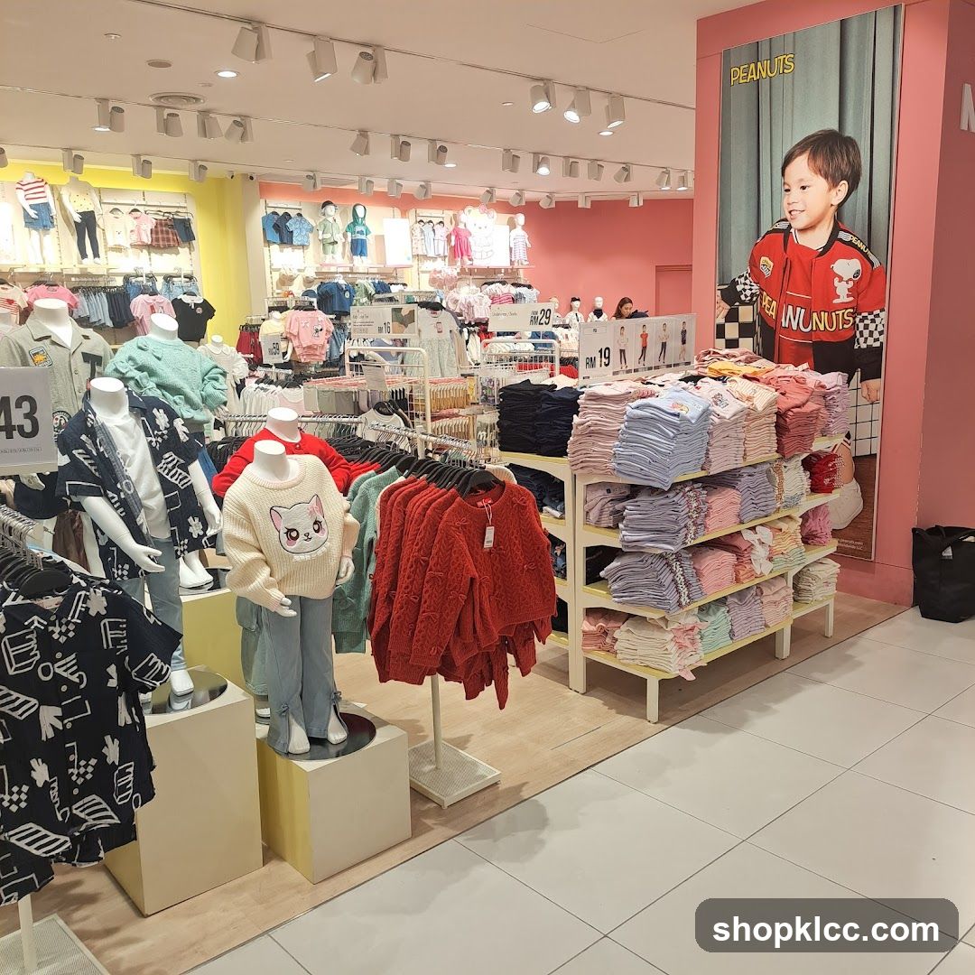 Children's Clothing Store Display
