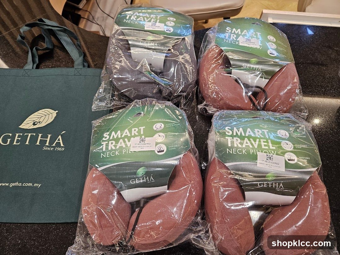 GETHA Smart Travel Neck Pillows