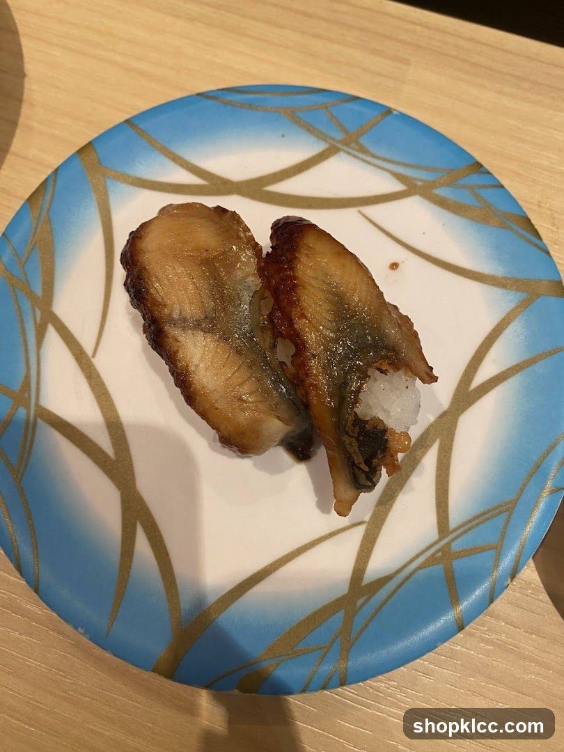 Sashimi on a decorative plate