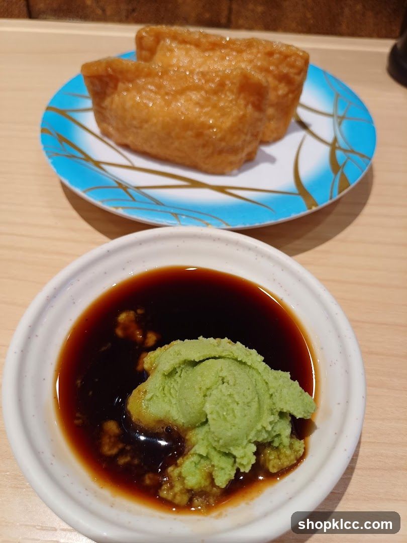 Fried Dough with Soy Sauce and Matcha