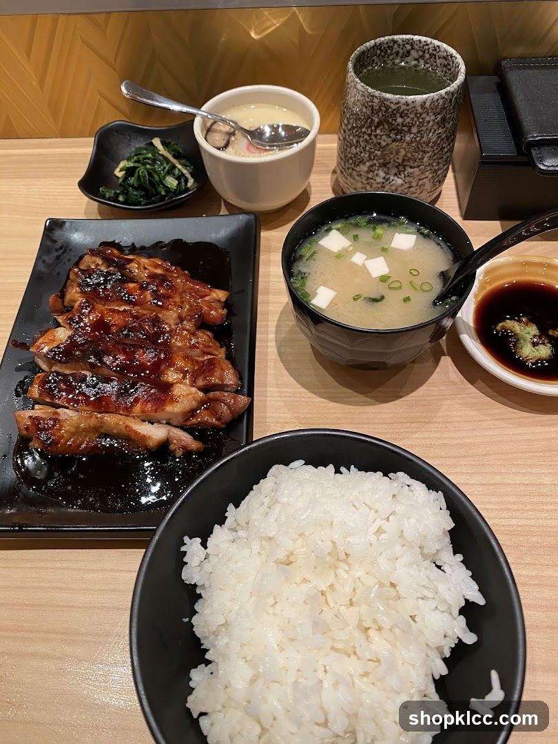Japanese Meal Setting