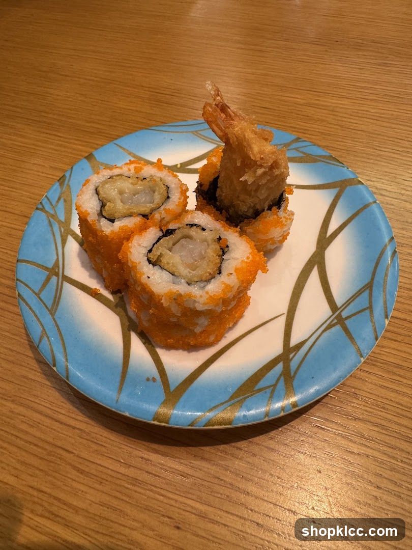 Sushi Roll with Tempura Shrimp