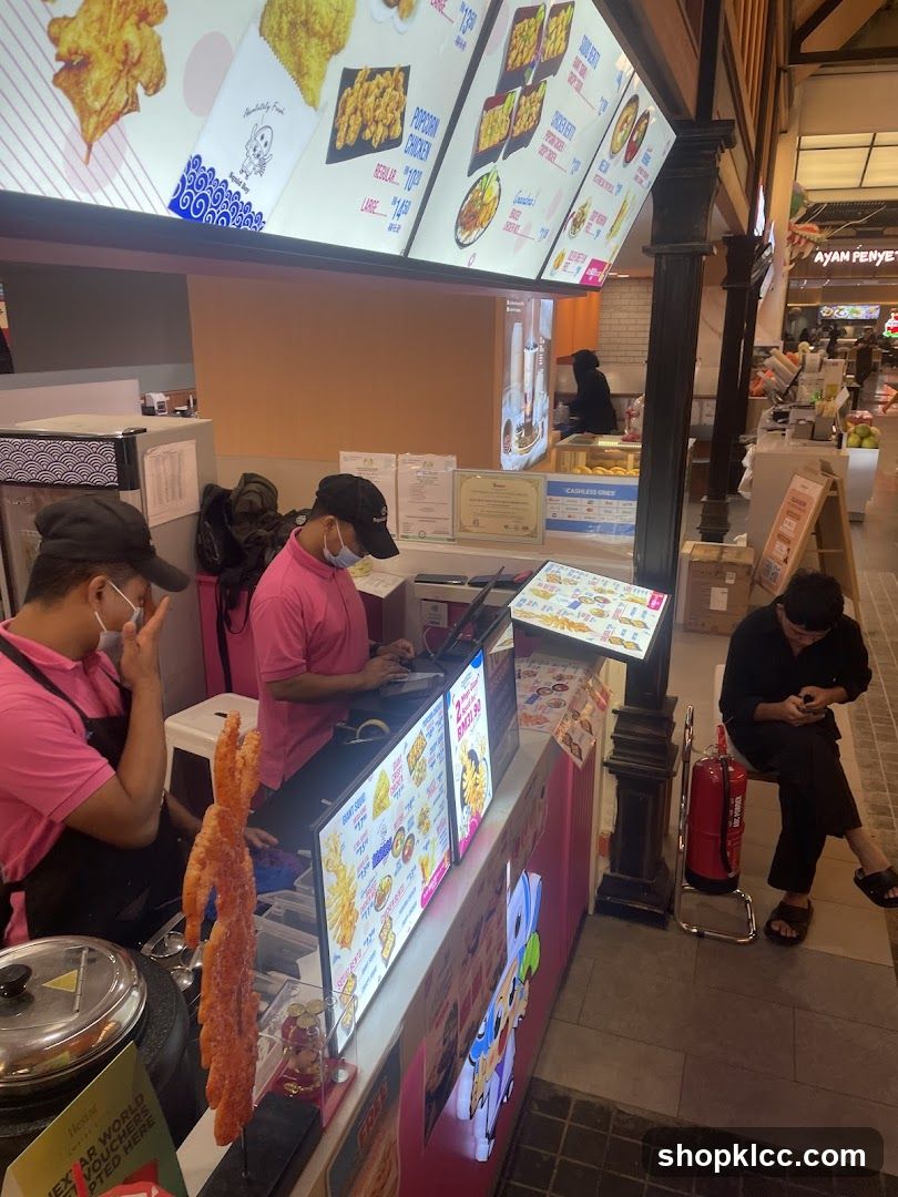 Food Stall Interior