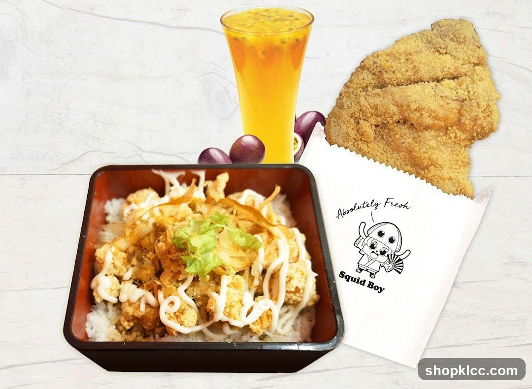 Squid Boy Meal Set