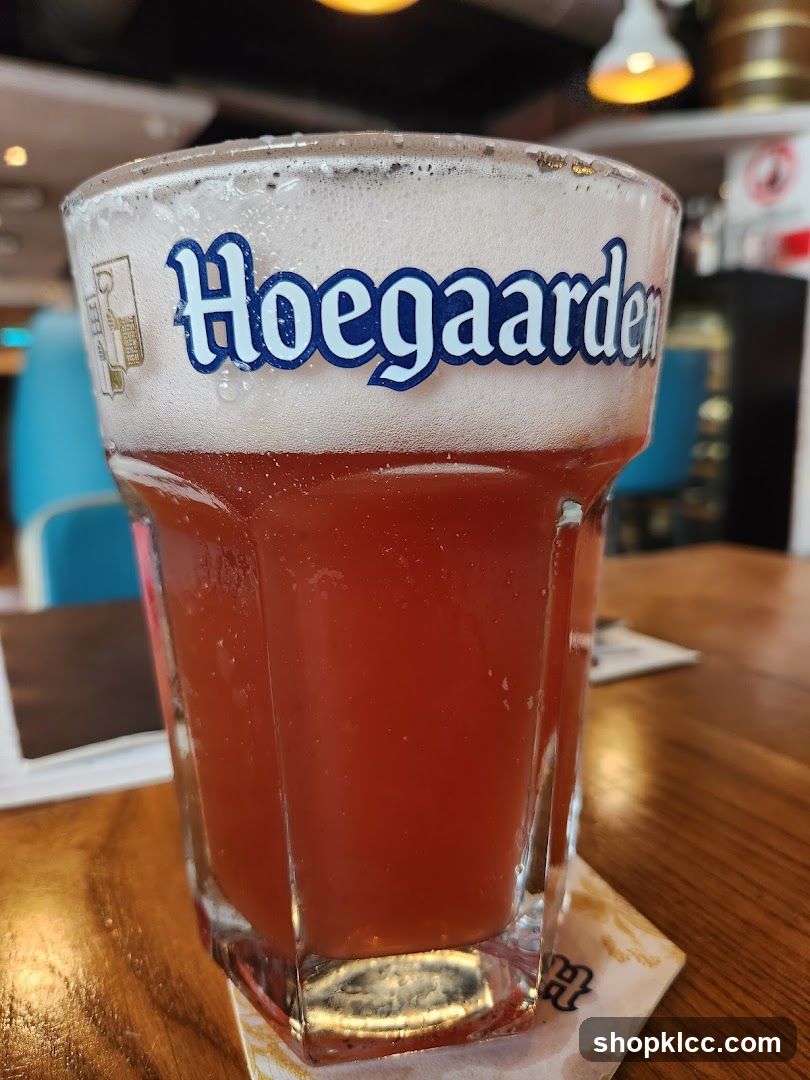 Hoegaarden Beer Glass