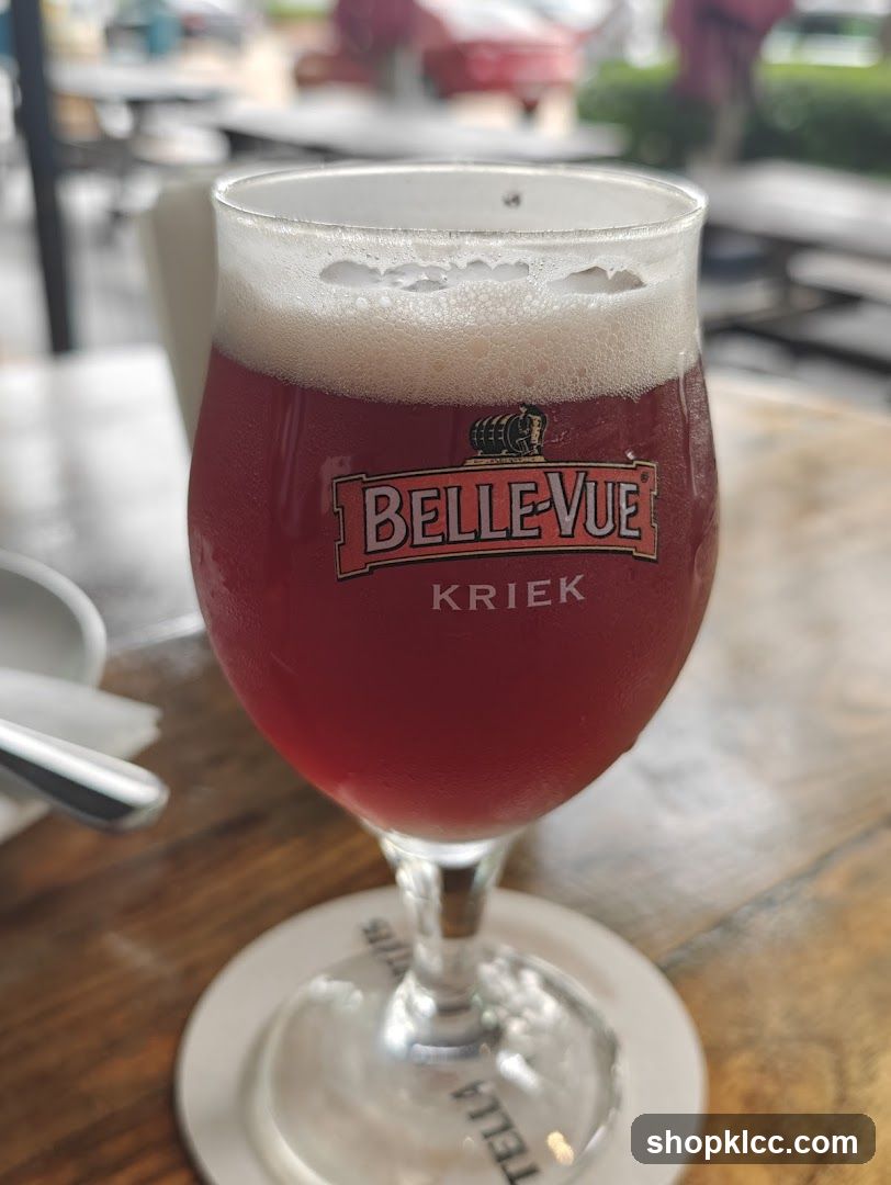 Belle-Vue Kriek Beer Glass
