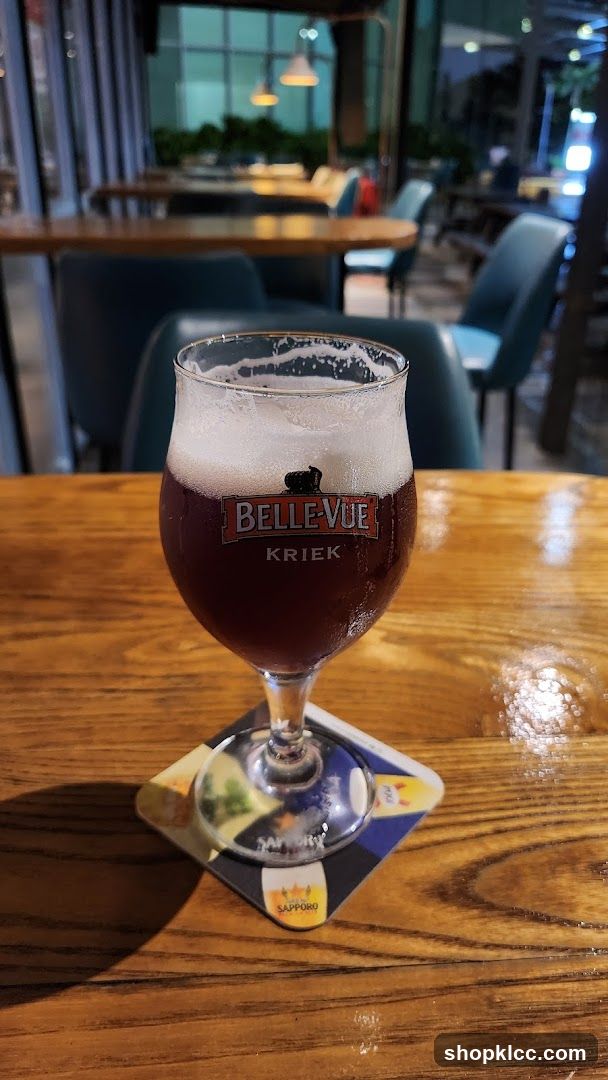 Belle Vue Kriek Beer Glass