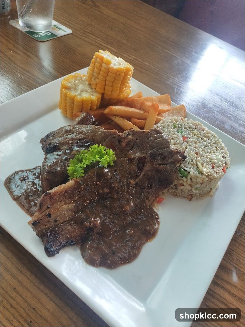 Steak Plate with Sides