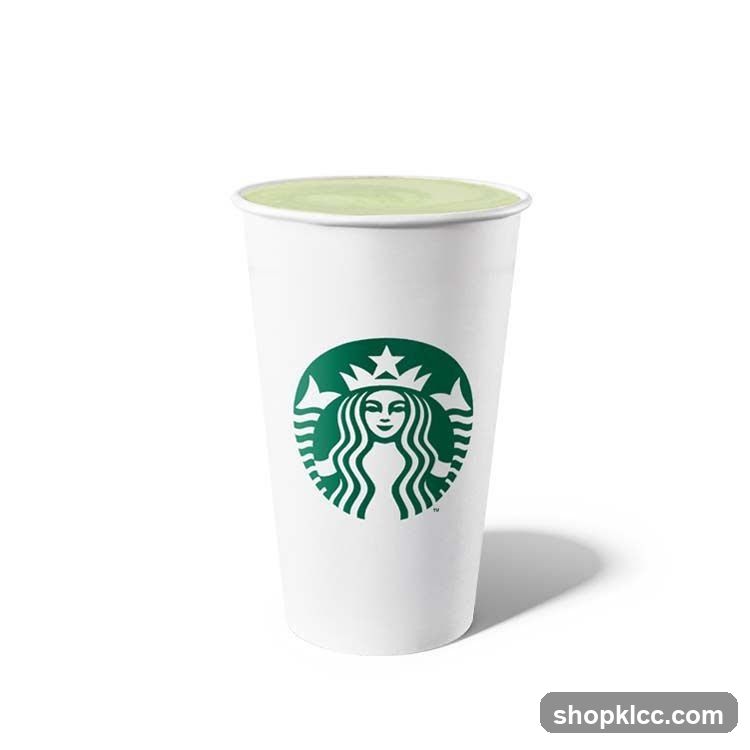 Starbucks Cup with Matcha Latte