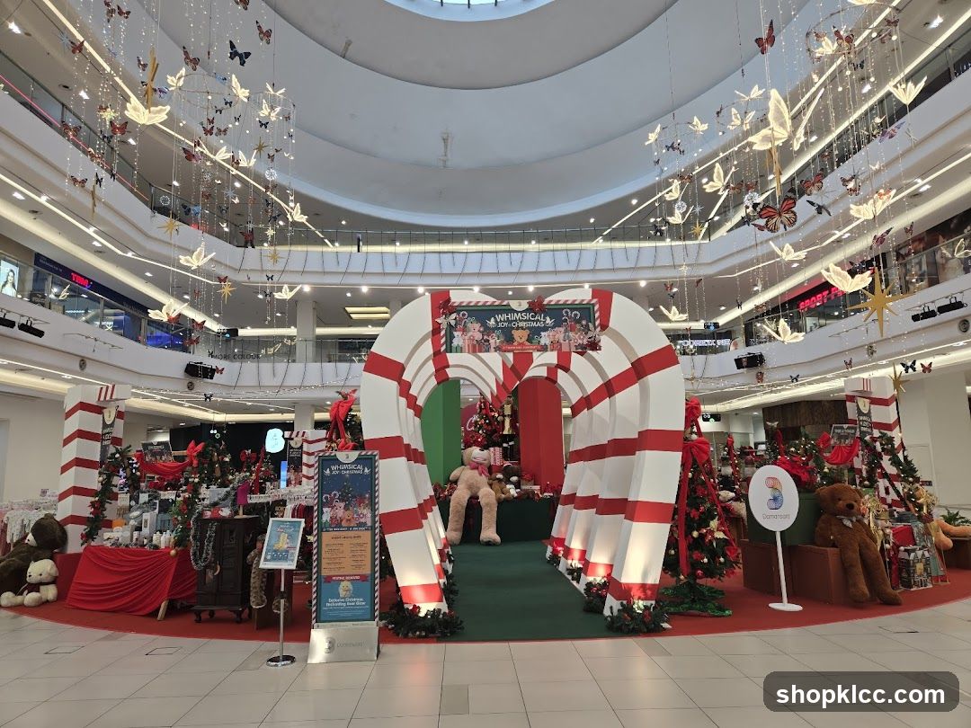 Christmas Mall Interior