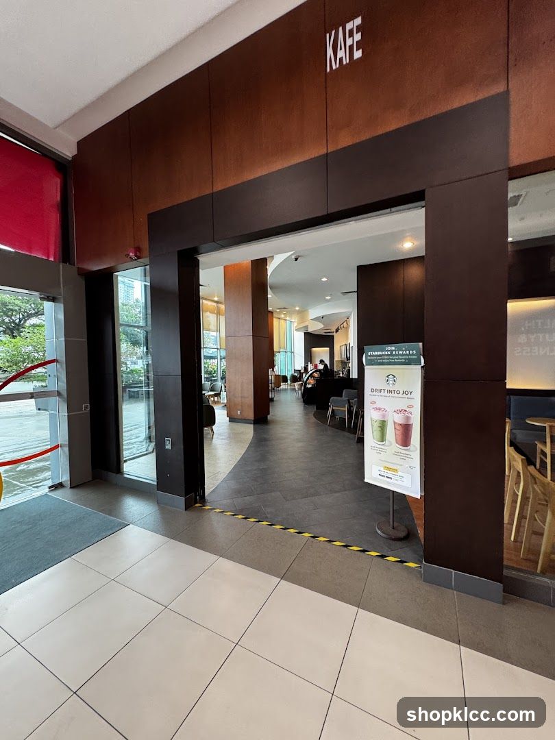 Kafe Entrance Interior View