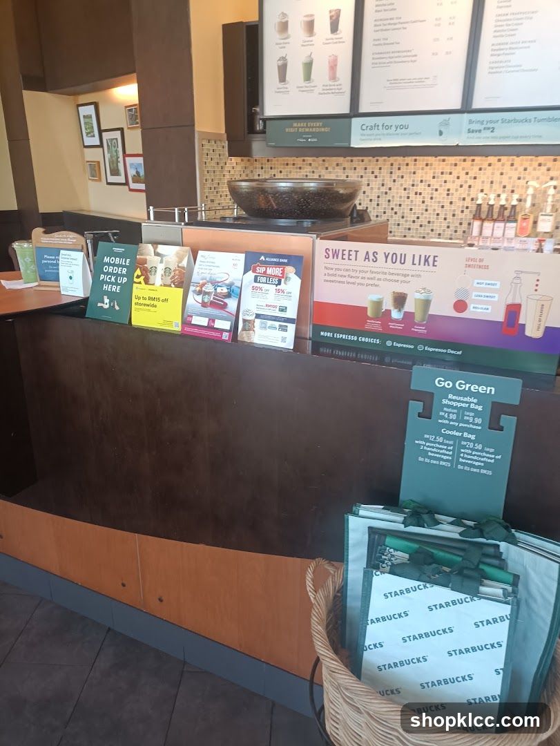 Starbucks Counter Interior