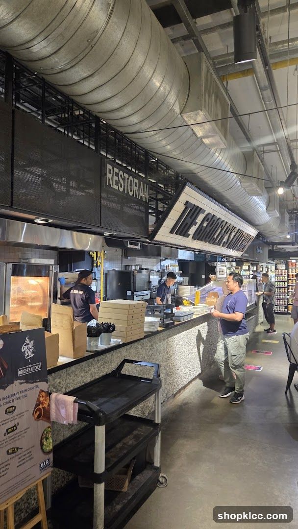 Restaurant Kitchen and Counter