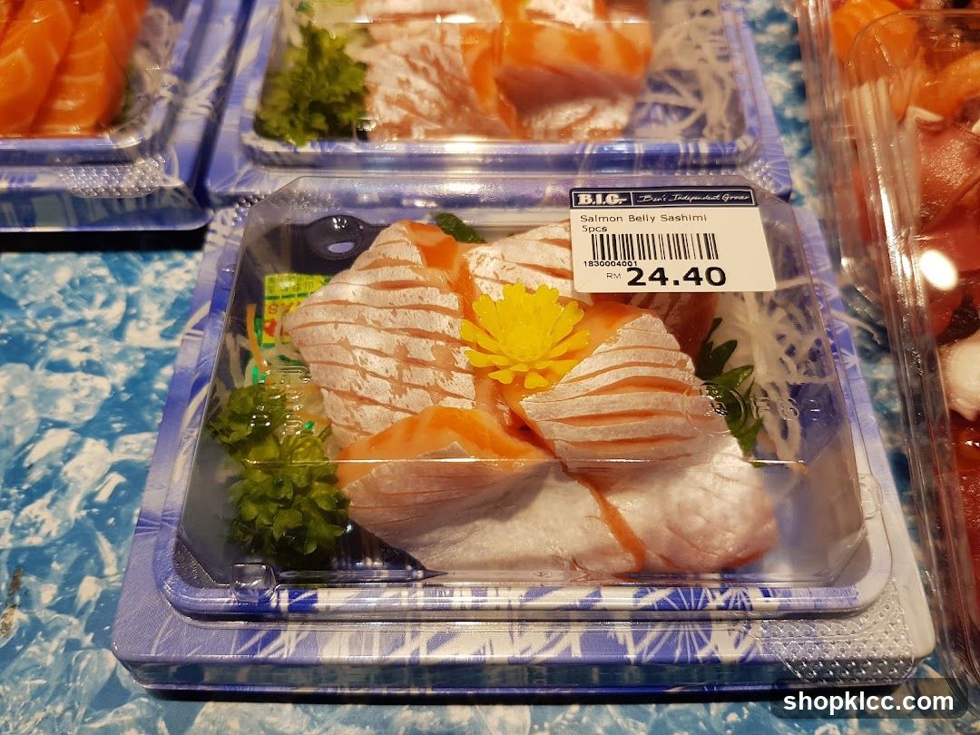 Salmon Belly Sashimi