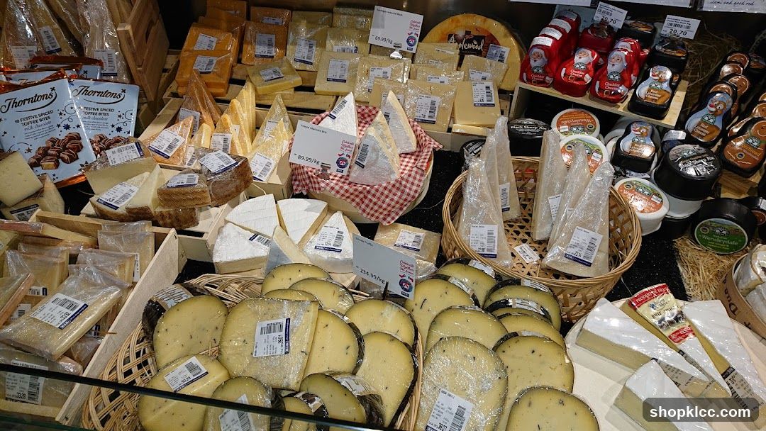 Assortment of Cheeses and Chocolates