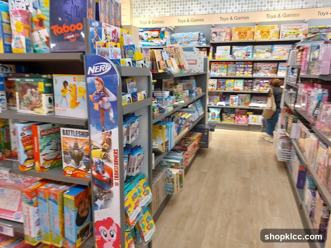 Toys and Games Aisle