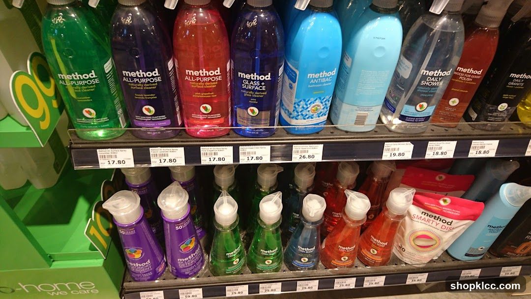 Cleaning Products Display