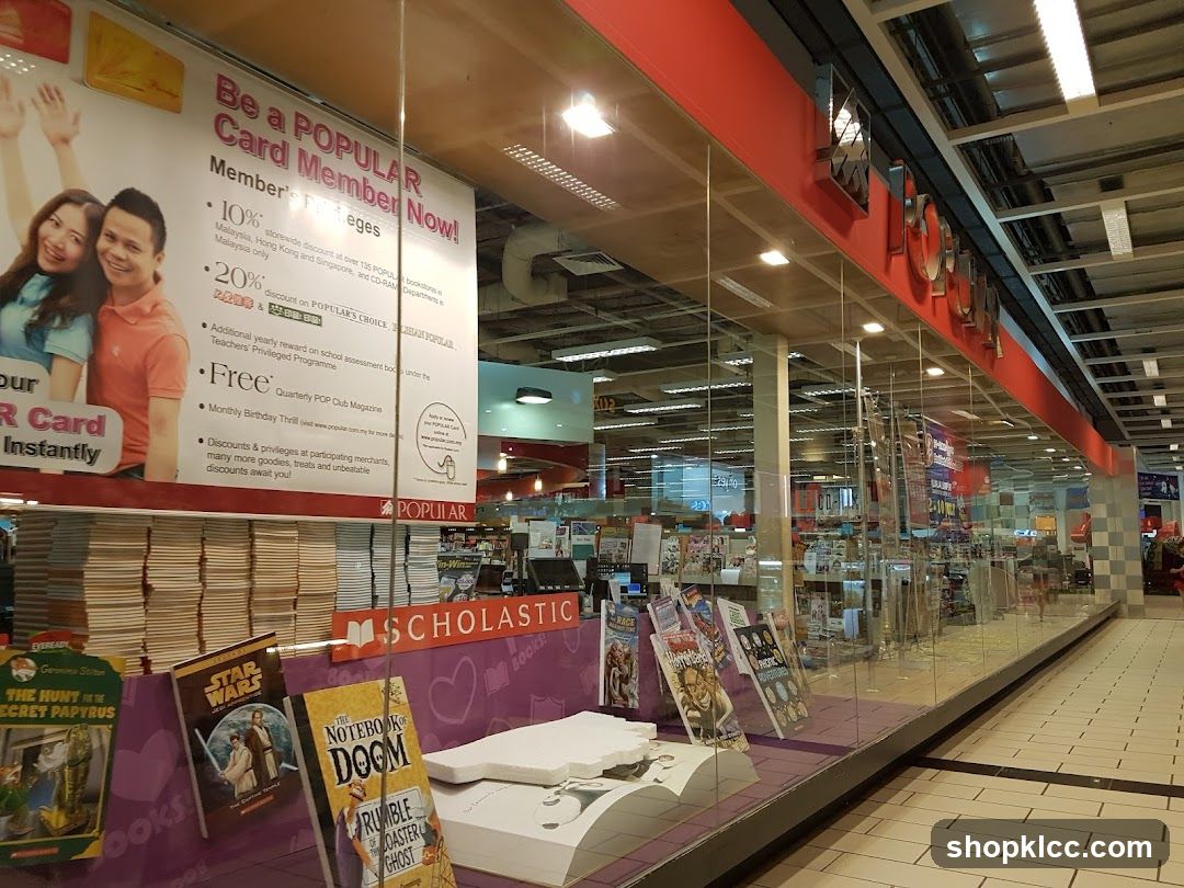 Popular Bookstore Interior