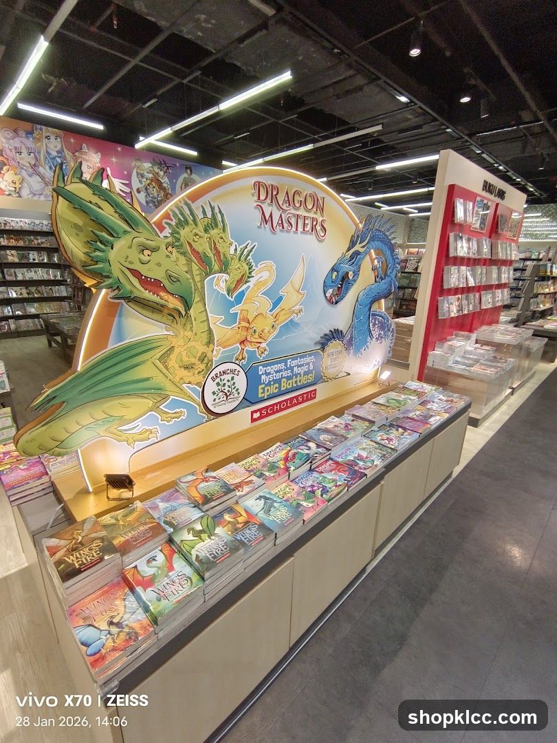 Dragon Masters Book Display