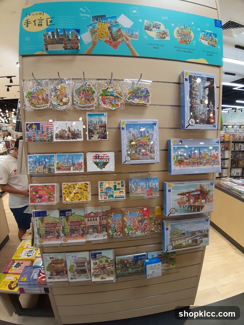 Souvenir Section Display