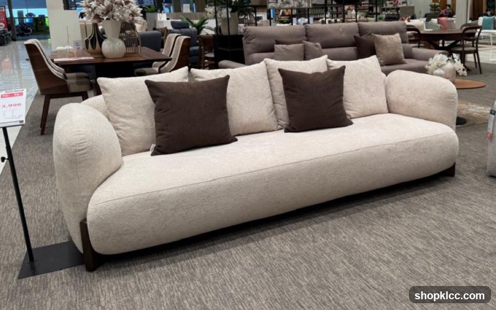Modern Sofa Display
