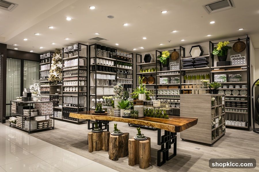 Home Decor Store Display