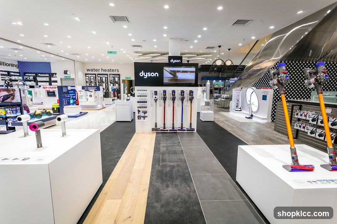 Dyson Store Interior