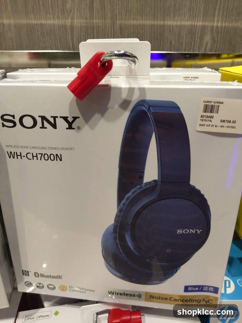 Sony Wireless Noise Canceling Stereo Headset