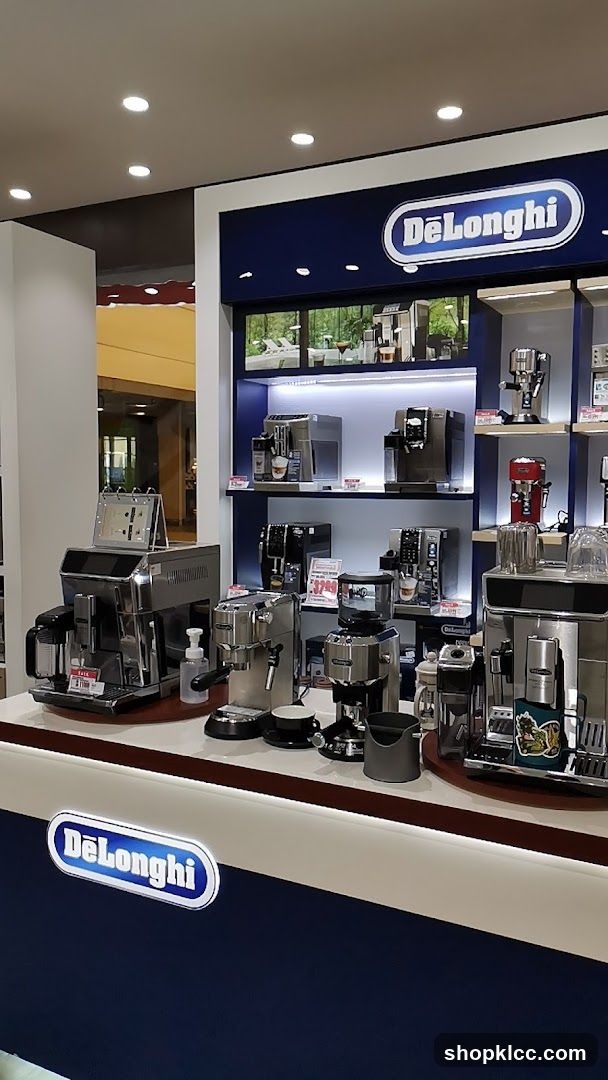 DeLonghi Coffee Machines Display