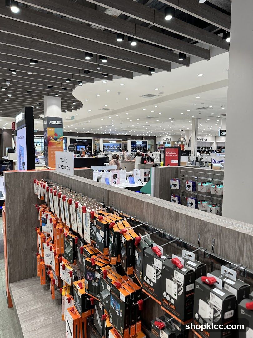 Electronics Store Interior