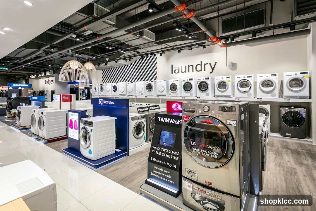 Appliance Store Laundry Section