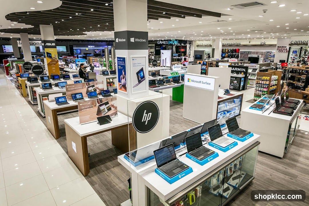 Electronics Store Display