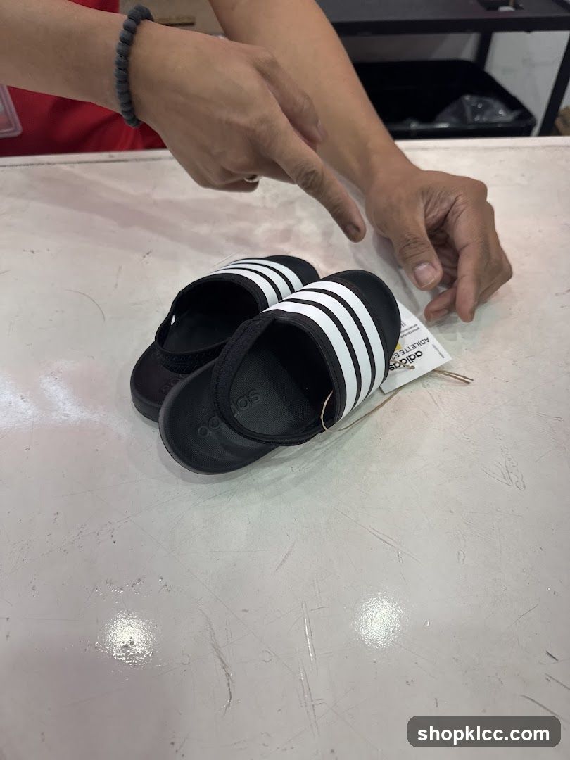 Adidas Slides Display