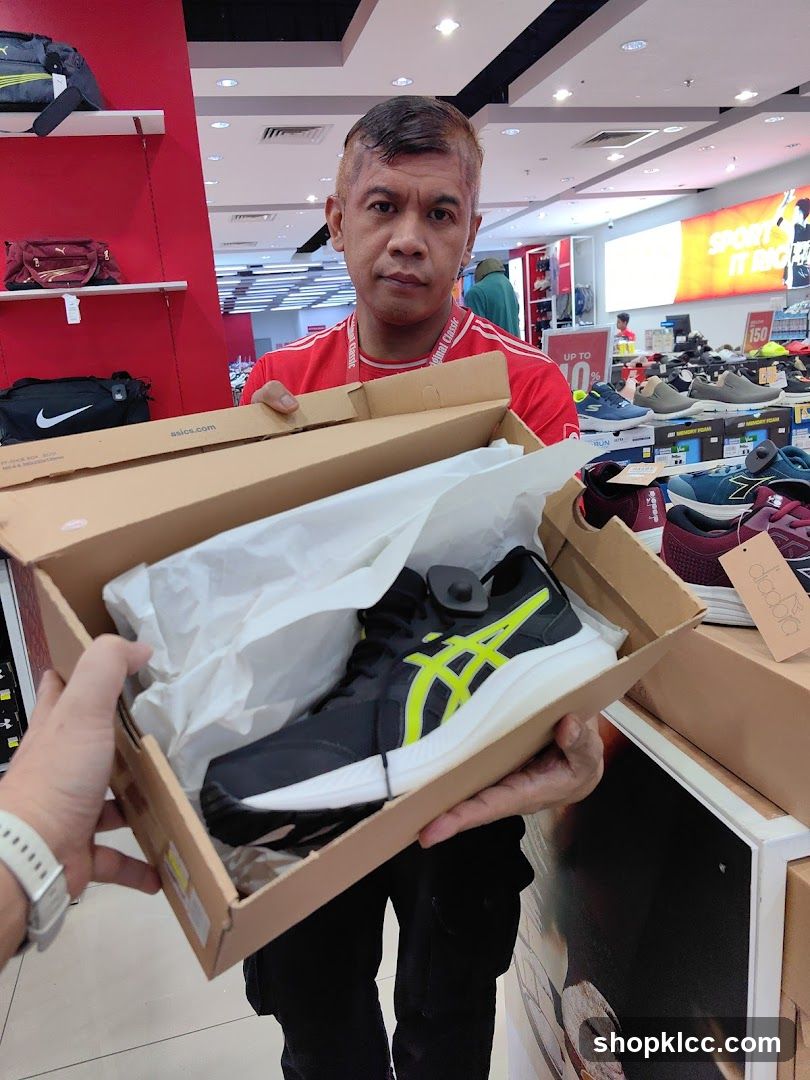 Shoe Purchase in Store