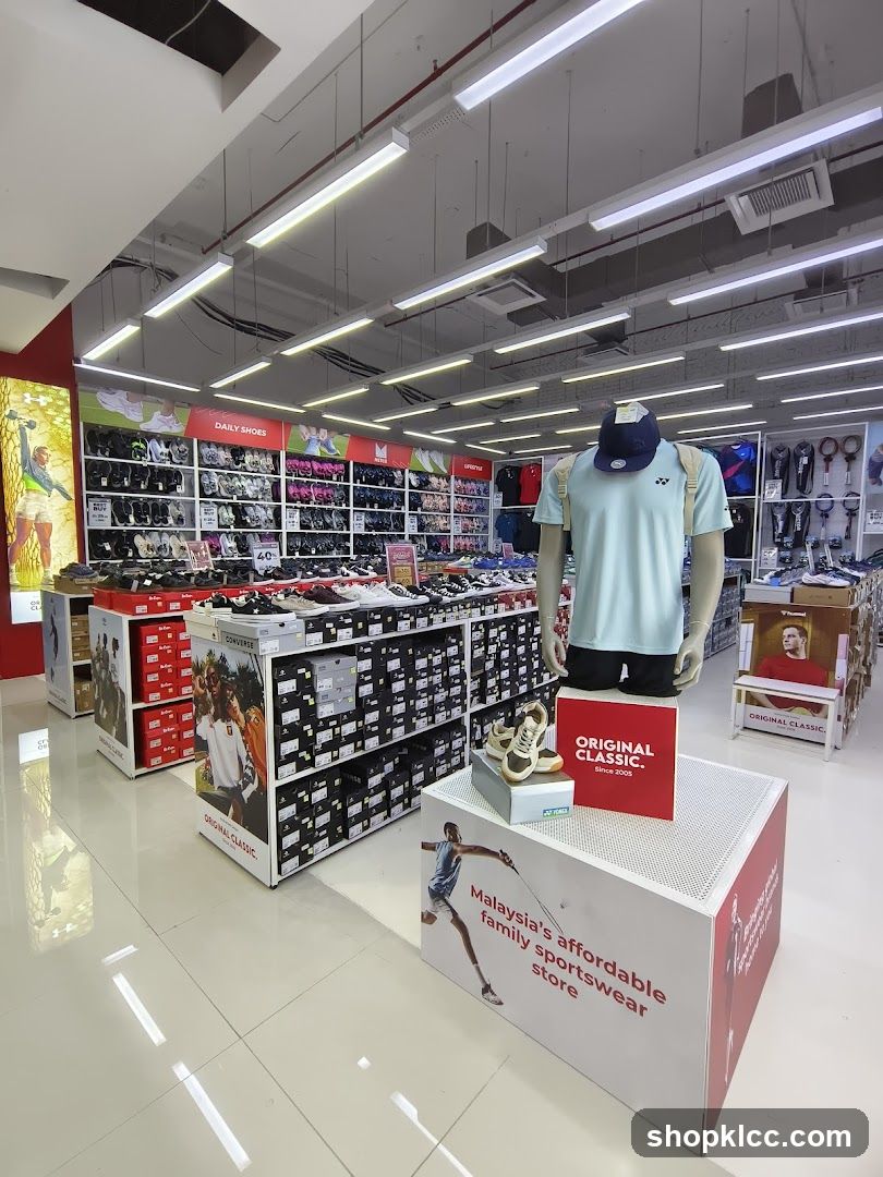 Sports Store Interior Display