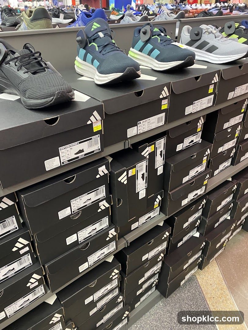 Adidas Shoe Display