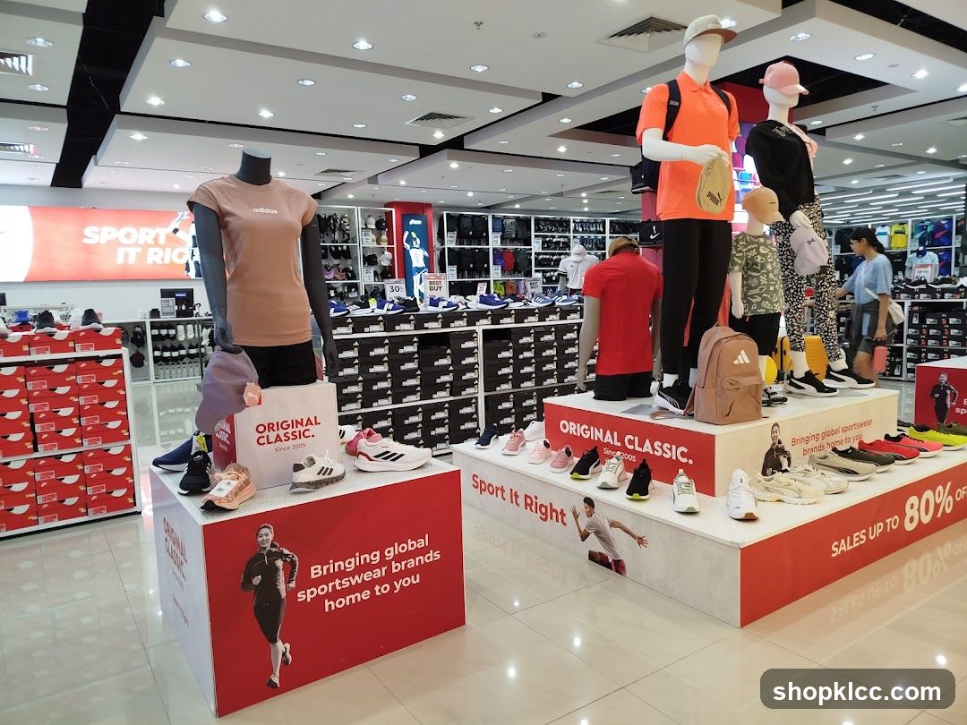 Sportswear Store Interior Display