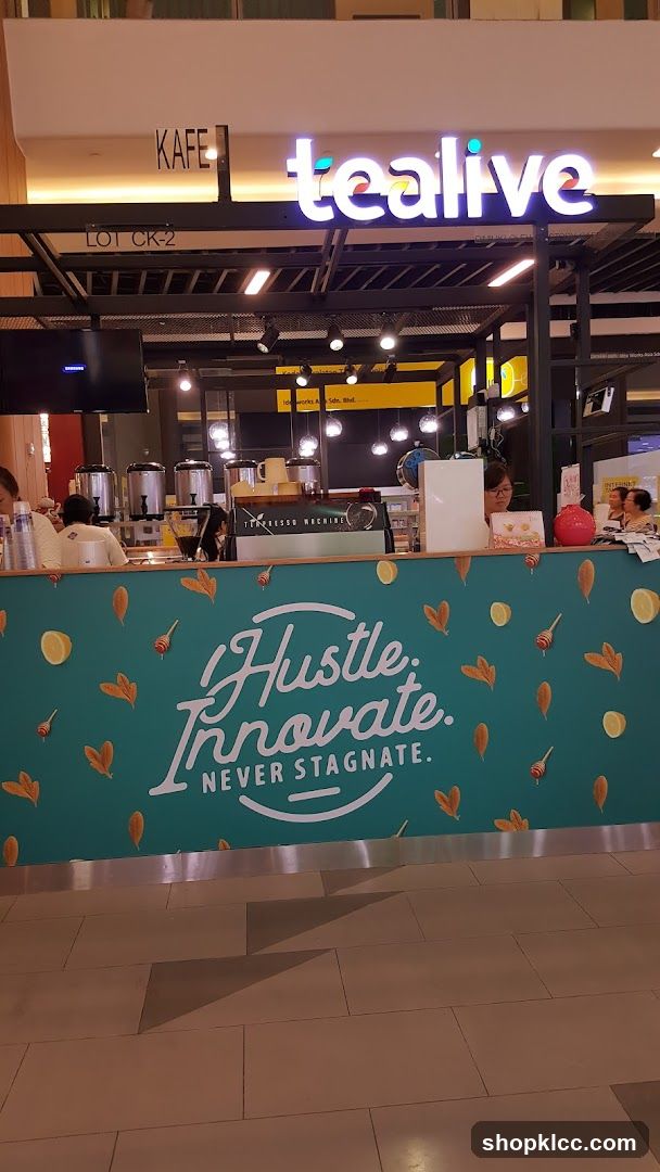 Tealive Kafe Counter