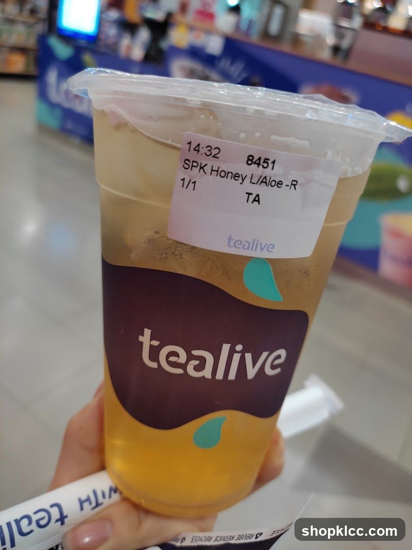 Tealive Drink Cup
