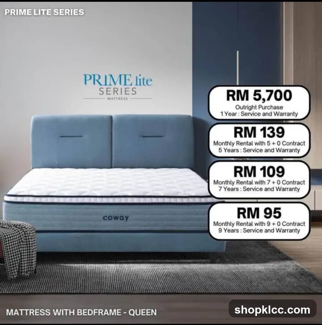 Mattress with Bedframe - Queen