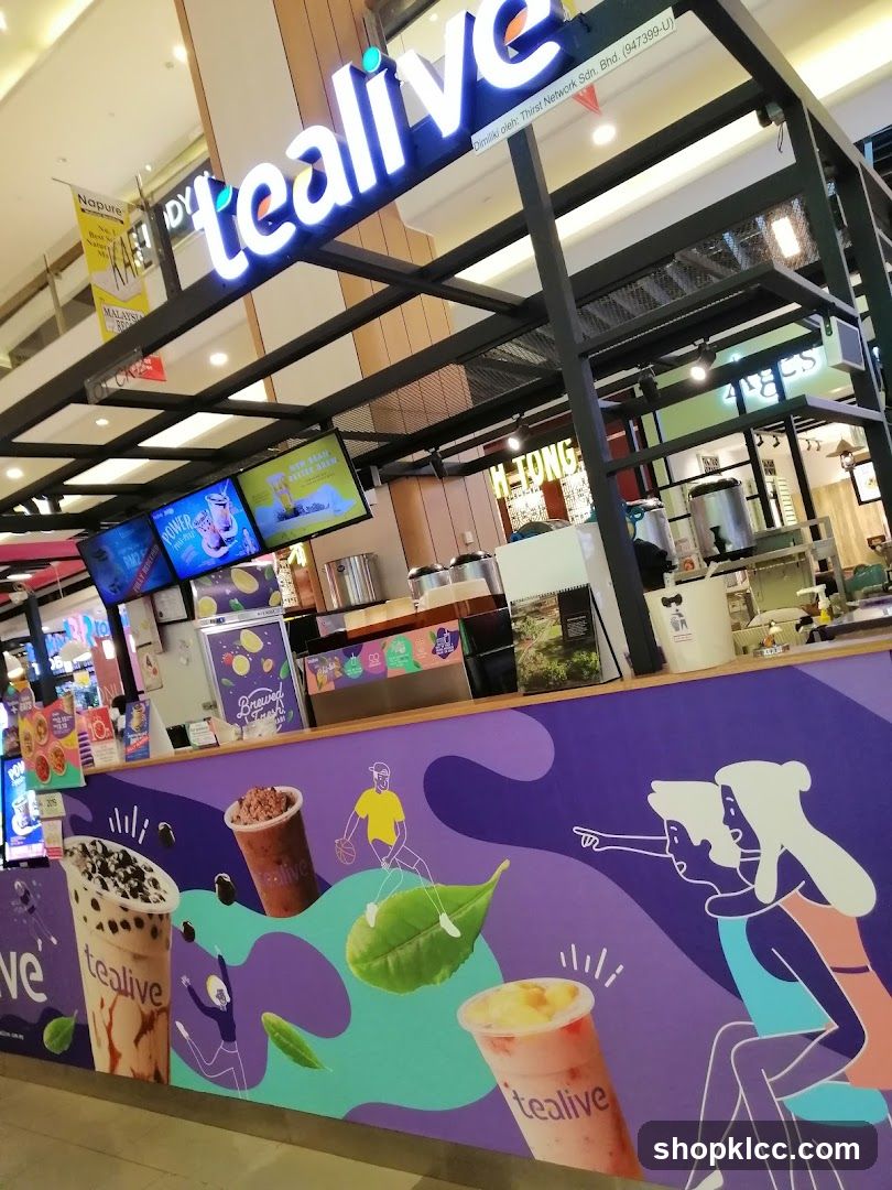 Tealive Store Interior View