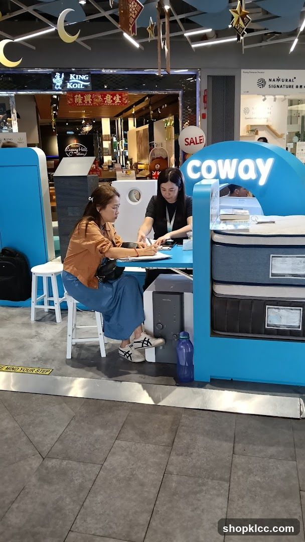 Coway Sales Booth