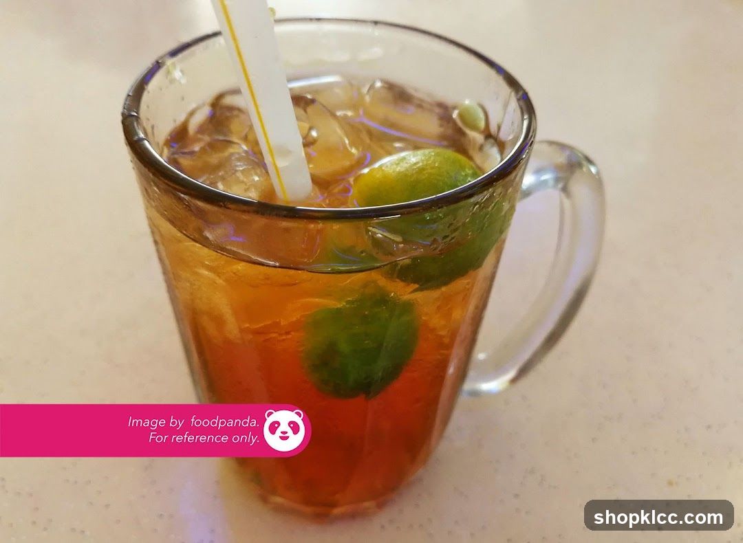 Iced Tea with Lime
