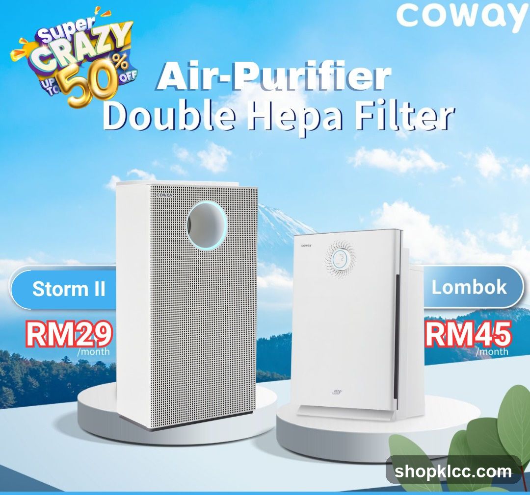 Coway Air Purifier Promotion