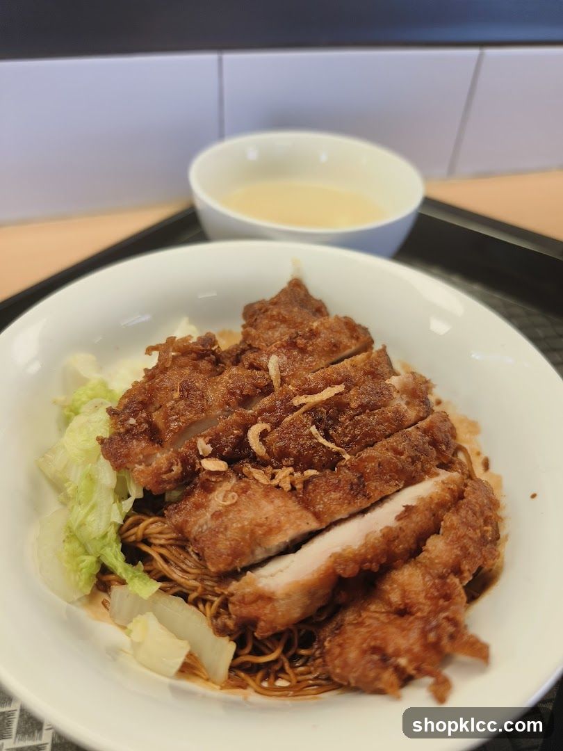 Fried Pork Chop Noodles