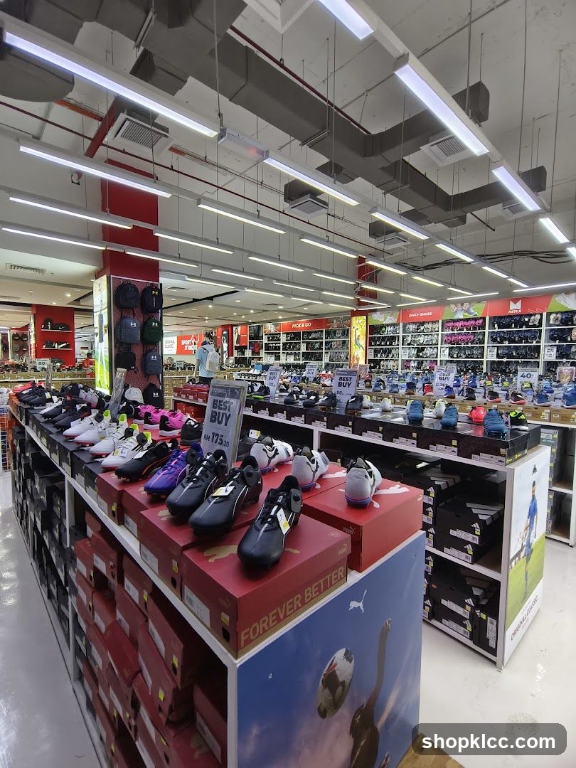 Sports Shoe Store Interior