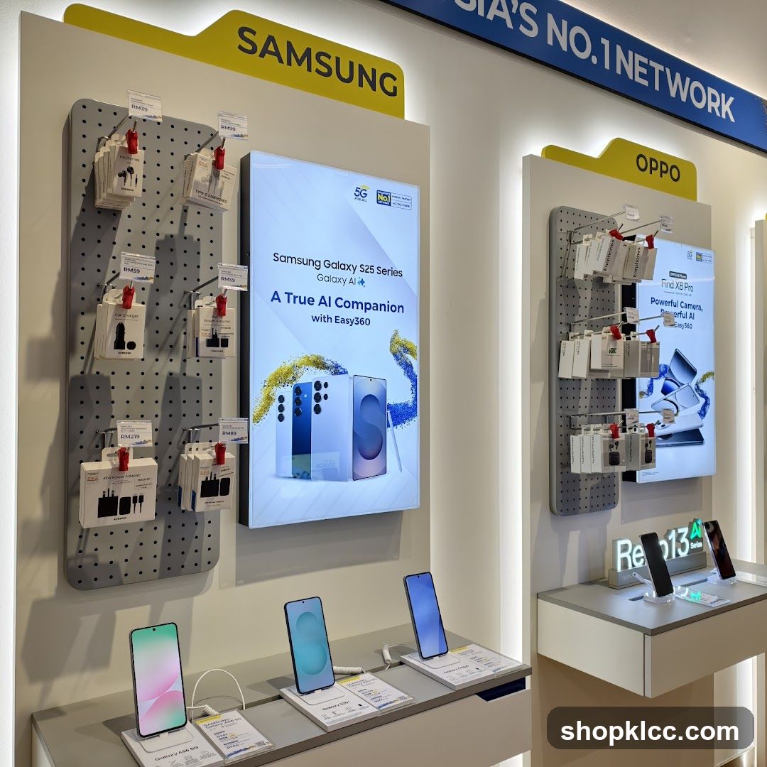 Mobile Phone Store Display