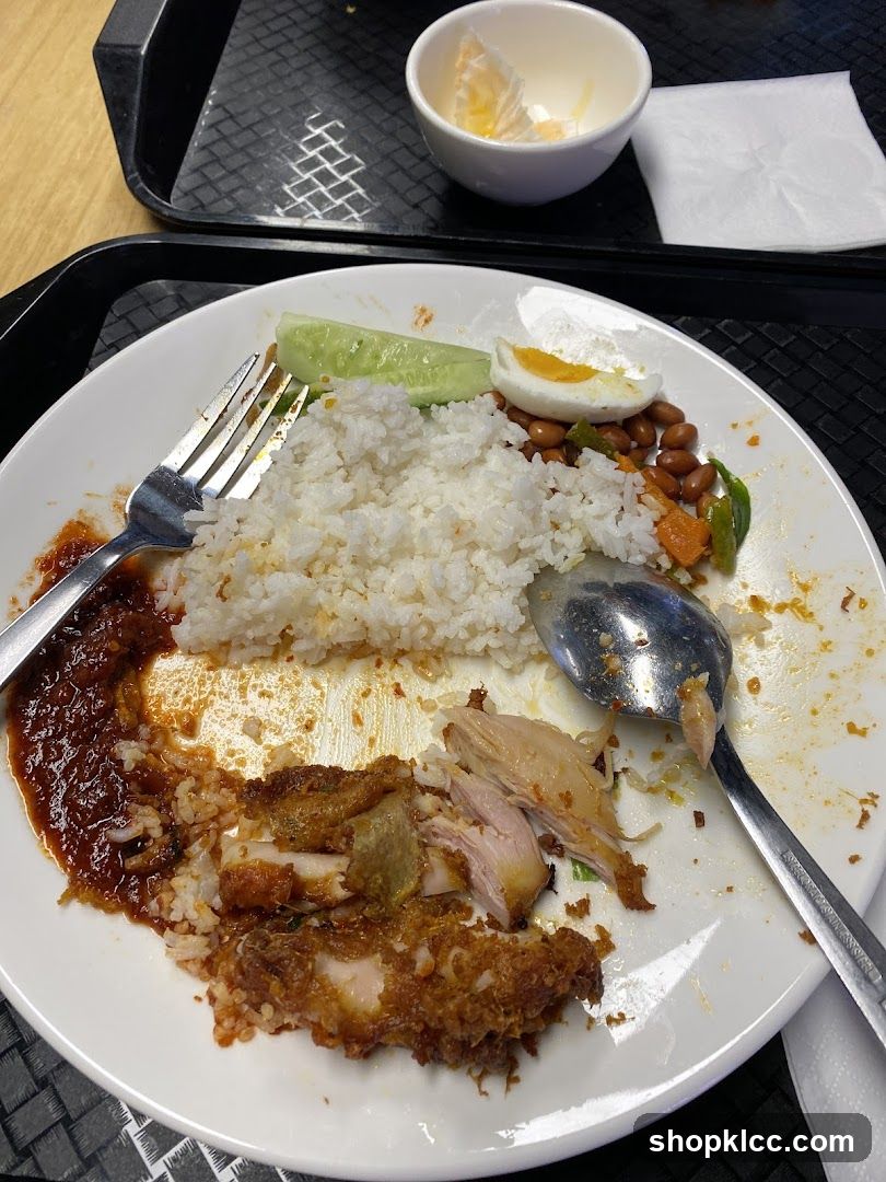Partially Eaten Meal